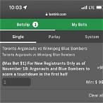 bet $1 to win $100